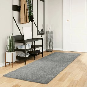 Tappeto Shaggy Pamplona A Pelo Lungo Moderno Verde 80x250 Cm /