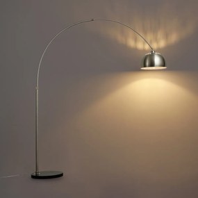Lampada ad arco moderna in acciaio regolabile - Grande