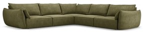 Divano angolare verde (variabile) Vanda - Mazzini Sofas
