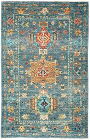 Samarkand Tappeto orientale 80x120 Blu (Pakistan) Annodato A Mano