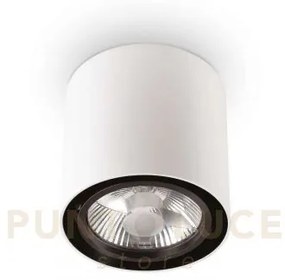 Lampada da soffitto mood pl1 d15 round bianco