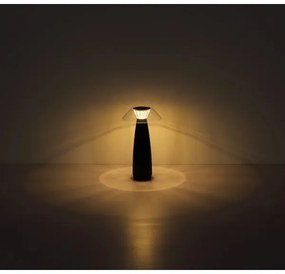 Globo 21021B - LED Lampada da tavolo touch ricaricabile e dimmerabile ILLUMI LED/1W/3,7V 3000K nero