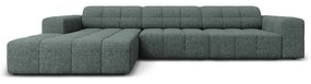 Divano angolare turchese (angolo sinistro) Chicago - Cosmopolitan Design