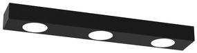 Plafoniera ALEXANDER 3xGX53/12W/230V nero