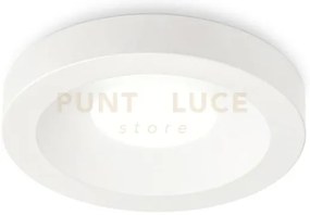 Gfa180-  faretto da incasso tondo d.9,8cm 1 luce attacco gu10 bianc...
