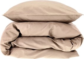 Set copripiumino e federa grigio tortora in tessuto damascato per letto singolo 140x200 cm Tiles – Södahl