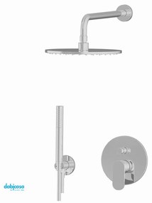 Gattoni "Homix 7000" Set Doccia Completo Di Miscelatore Soffione C/Braccio e Kit Doccetta