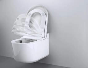 Vaso WC sospeso GROHE sensia shower toilet, sedile incluso P 61 x L 38.7 x H 40.3 cm bianco