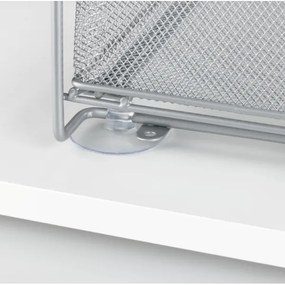 WENKO 53140800 - Mensola GIOMA 35x33,5 cm argento