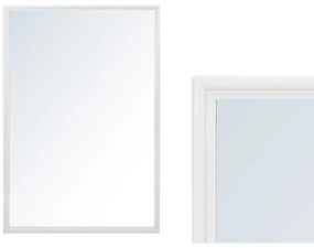 Specchio da parete Legno Bianco 80 x 120 x 80 cm