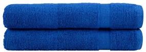 Asciugamani Per Sauna Solund 2 Pz Blu 80x200cm 600gsm /