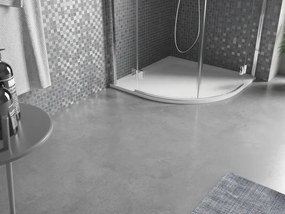 Mexen Bert piatto doccia semicircolare SMC 80 x 80 cm, bianco - 4KR108080