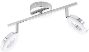 Eglo 94757 - Lampada LED da bagno GONARO 2xLED/3,8W/230V