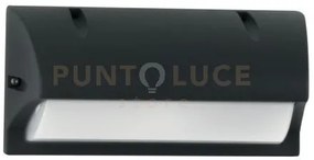 Applique biemissione atlanta antracite 1 luce attacco e27 ip54 25,5...