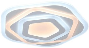 Plafoniera LED Sarah Ø 50 cm bianco IP20 bianco naturale