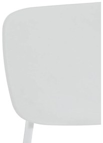 Sedie da pranzo bianche in un set di 2 Primary - Tomasucci