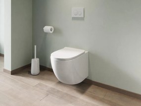 WC sospeso Bianco in Ceramica senza flangia - JAVOINE