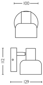 Philips - Faretto SLEET 1xE14/25W/230V