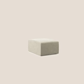Nettuno modulo pouf in morbido tessuto bouclè T07