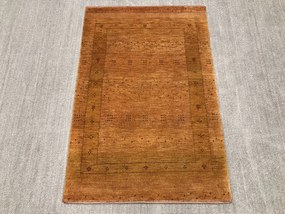 Loribaft Tappeto persiano 90x140 Giallo (Iran) Annodato A Mano