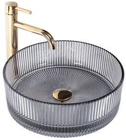Lavabo da appoggio Rea Ingrid 35 Grey