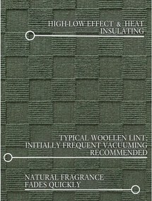 Tappeto verde scuro in lana tessuto a mano 200x300 cm Scala – Villeroy&amp;Boch