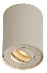 Faretto a Plafone Moderno Beige GU10 50mm Orientabile e Inclinabile - Rondoo Up