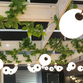 Catena decorativa da esterno LED 10xLED/0,8W/230V IP67 7,7 m