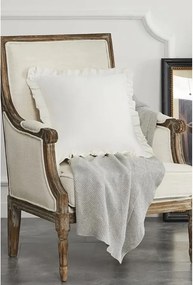 Federa decorativa in misto cotone 40x40 cm Ruffled – Mila Home