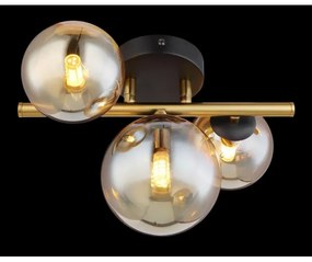 Globo 56135-3W - Lampadario a plafone LED RIHA 3xG9/3,5W/230V ottone