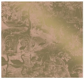 KEK Amsterdam Carta da parati panoramica Engraved Landscapes Gold 13 - L