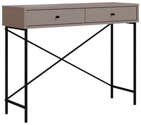 Tavolo consolle grigio/beige 35x110 cm Titan – Marckeric