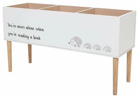 Libreria per bambini bianca 90x50 cm Salam - Bloomingville Mini