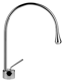 Miscelatore lavabo bocca media canna fissa senza scarico cromo goccia 33803 Gessi