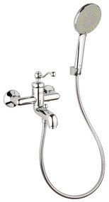 Rubinetto per vasca Lingaa per muro grigio cromato JACUZZI RUBINETTERIA