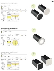 Redo 90044 - Lampada LED da incasso per esterno INCAS LED/2,3W/230V IP65