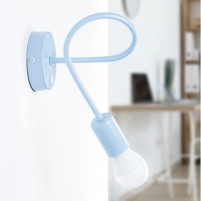 Lampada da parete OXFORD 1xE27/15W/230V blu