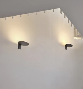 Flos Oplight W1 Lampada Da Parete a luce indiretta Textured antracite