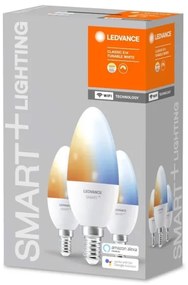 SET 3x Lampadina LED dimmerabile SMART+ E14/5W/230V 2700K-6500K Wi-Fi - Ledvance
