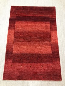 Loribaft Tappeto persiano 150 x 100 Rosso (Iran) Annodato A Mano