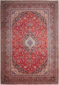 Kashan Tappeto persiano 360 x 250 Rosso (Iran) Annodato A Mano