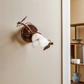 Euluna Applique Siena stile fiorentino 1 luce downlight
