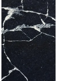 Tappetino bagno MARBLE 40x60 cm nero