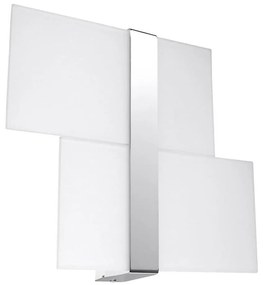 Sollux SL.0187 - Applique MASSIMO 2xG9/40W/230V bianco/cromo