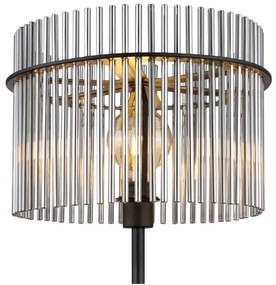 Globo 15698S - Lampada con piedistallo GORLEY 1xE27/60W/230V nero
