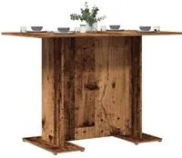 Tavolo da Pranzo Legno Antico 110x60x75 cm in Legno Multistrato 855808