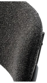 Sedia da pranzo grigio scuro Zama - Unique Furniture