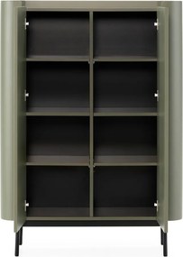 Armadietto verde 100x140x40 cm Willa – MOME