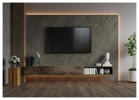 Piastrella da pavimento esterno 120 x 280 cm Sp. 6 mm rettificato Hellir in gres naturale opaco multicolore traffico intenso (pei 4/5) R10 3.36 mq
