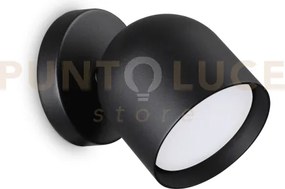 Dodo faretto in metallo 1 luce attacco gx53 lampadina inclusa nero ...